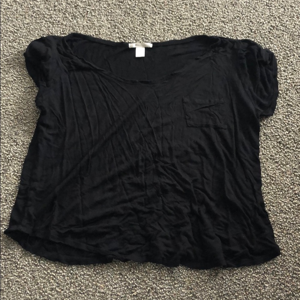 Short sleeve crop top